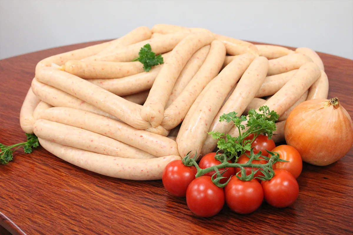 Spinach Feta Chicken Sausages